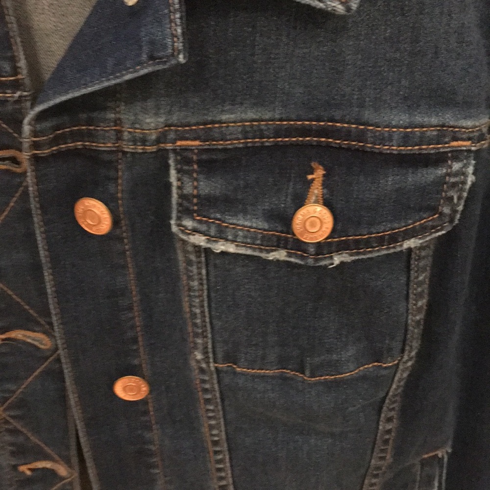Sonoma Distressed Jean Jacket M - Picture 2 of 13